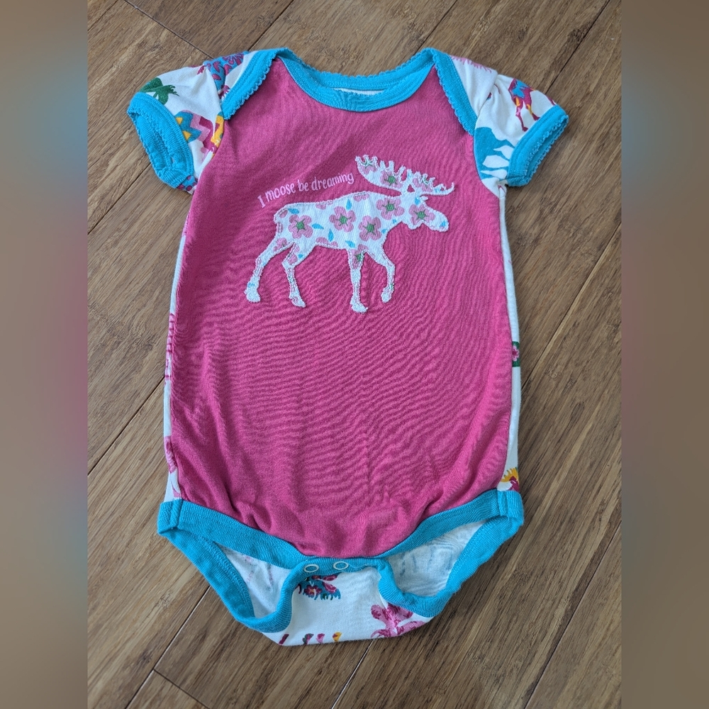 Little Blue House baby girls unique one piece bodysuit